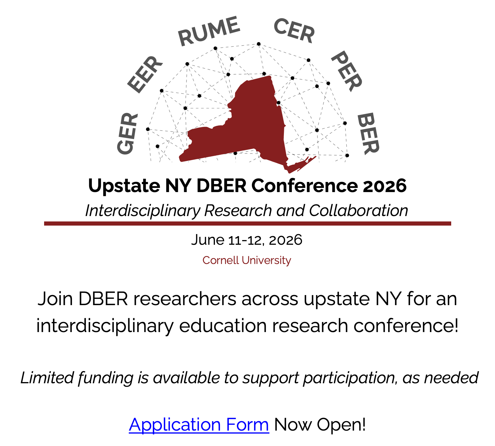 Upstate NY DBER Conference 2026 Flyer